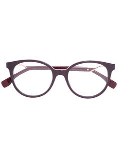 очки с круглой оправой Fendi Eyewear