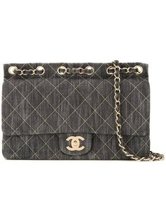 джинсовая сумка на плечо с цепочной лямкой Chanel Vintage