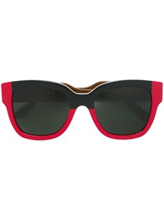 солнцезащитные очки дизайна колор-блок Marni Eyewear
