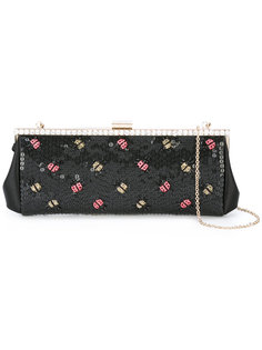 клатч с украшением в виде божьих коровок Red Valentino