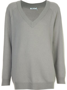 свободный свитер с V-образным вырезом T By Alexander Wang