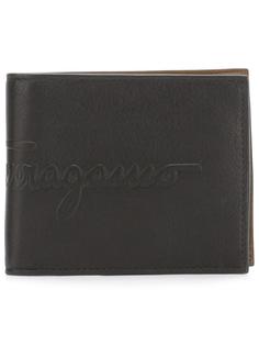 бумажник с тисненым логотипом Salvatore Ferragamo