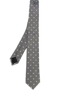 жаккардовый галстук с принтом звезд Givenchy