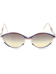 солнцезащитные очки в полоску  Balenciaga Vintage
