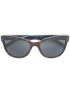 солнцезащитные очки с оправой "кошачий глаз" Prada Eyewear