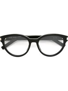 очки в круглой оправе Yves Saint Laurent Vintage