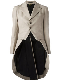 пальто с асимметричным подолом Comme Des Garçons
