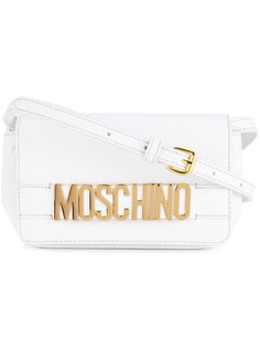 сумка на плечо с логотипом Moschino