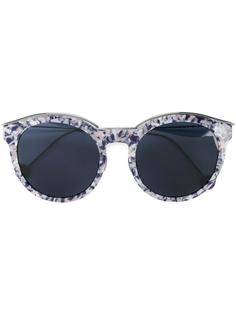 солнцезащитные очки в пестрой оправе Dior Eyewear