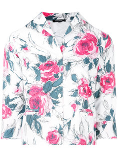 укороченная рубашка с цветочным принтом  Garpart