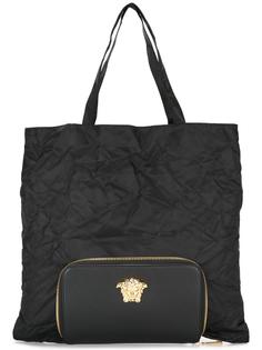 сумка-тоут Palazzo Medusa со съемным клатчем Versace