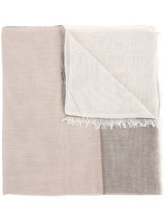 шарф с контрастной окантовкой Cerruti 1881