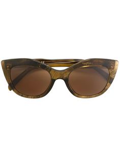 солнцезащитные очки с оправой "кошачий глаз" Emilio Pucci