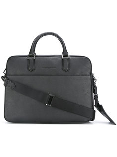 сумка для ноутбука с тиснением логотипа Emporio Armani