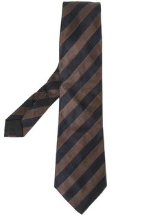 галстук в полоску Fendi Vintage