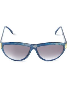 солнцезащитные очки с мраморным эффектом Yves Saint Laurent Vintage
