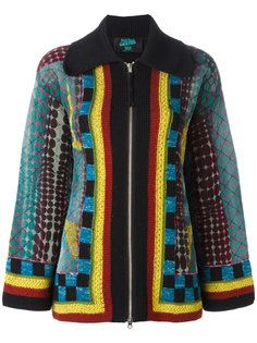 вязаный жакет на молнии свободного кроя Jean Paul Gaultier Vintage