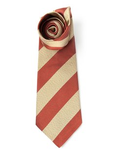 галстук в полоску Céline Vintage