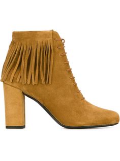 сапоги с бахромой Babies Saint Laurent
