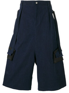 укороченные брюки с заниженной проймой Damir Doma