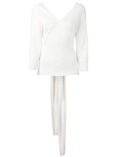 блузка с V-образным вырезом  Joseph