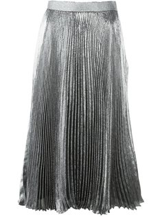 плиссированная юбка из люрекса Christopher Kane