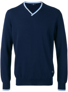 джемпер с V-образным вырезом Fay