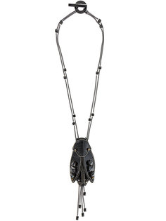 массивное ожерелье с подвеской Giorgio Armani Vintage