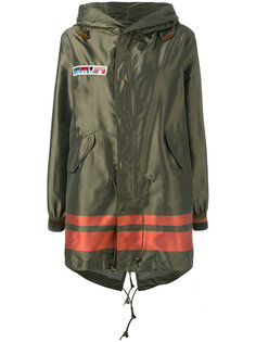 пальто с контрастными панелями Mr & Mrs Italy