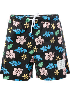шорты для плавания с цветочным принтом Thom Browne