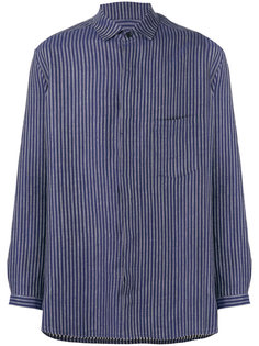 полосатая рубашка Yohji Yamamoto