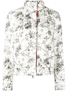 дутая куртка с растительным принтом Moncler Gamme Rouge