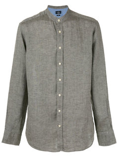 однотонная рубашка Hackett