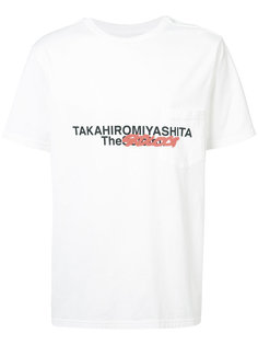 футболка с принтотм спереди Takahiromiyashita The Soloist