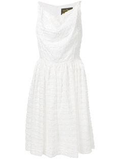 платье без рукавов с отделкой бахромой Vivienne Westwood Anglomania