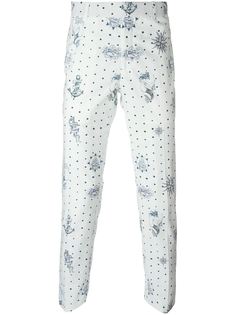 брюки прямого кроя  Alexander McQueen