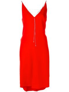 платье-шифт с V-образным вырезом T By Alexander Wang