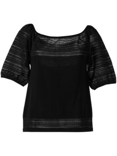 трикотажный топ Blumarine