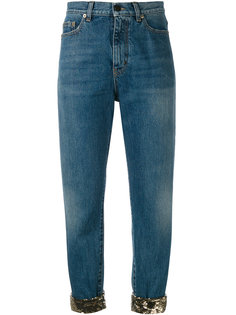 укороченные джинсы Saint Laurent