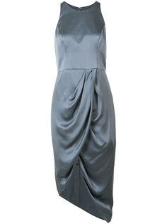 асимметричное платье с запахом Zimmermann