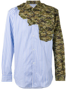 рубашка с комбинированным принтом Comme Des Garçons Shirt