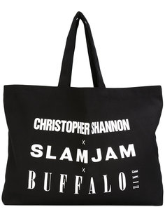 сумка-тоут с логотипом Christopher Shannon