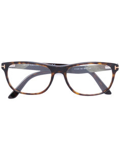 очки в квадратной оправе  Tom Ford Eyewear