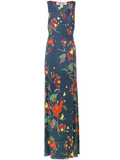 платье макси с цветочным принтом Diane Von Furstenberg
