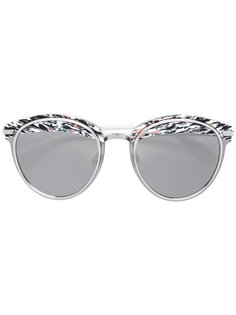 солнцезащитные очки с круглой оправой Dior Eyewear