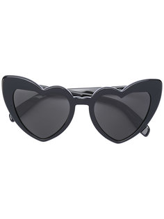 солнцезащитные очки в оправах-сердцах Saint Laurent Eyewear