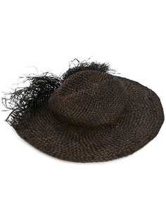 плетеная шляпа-трилби Isabel Benenato
