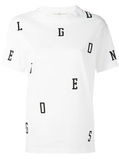 футболка с принтом Golden  Golden Goose Deluxe Brand
