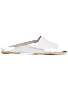 мюли с металлическим отблеском Marsèll