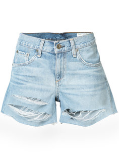 рваные джинсовые шорты Rag & Bone /Jean